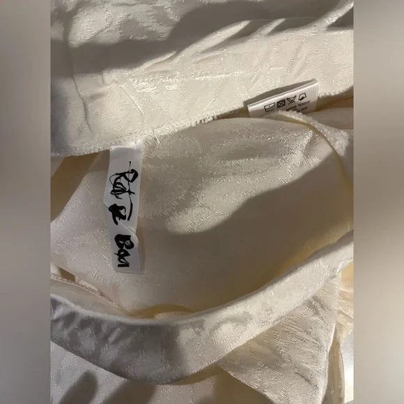 Rat & Boa White Bianco Leopard Print 2 piece set - Picture 6 of 11